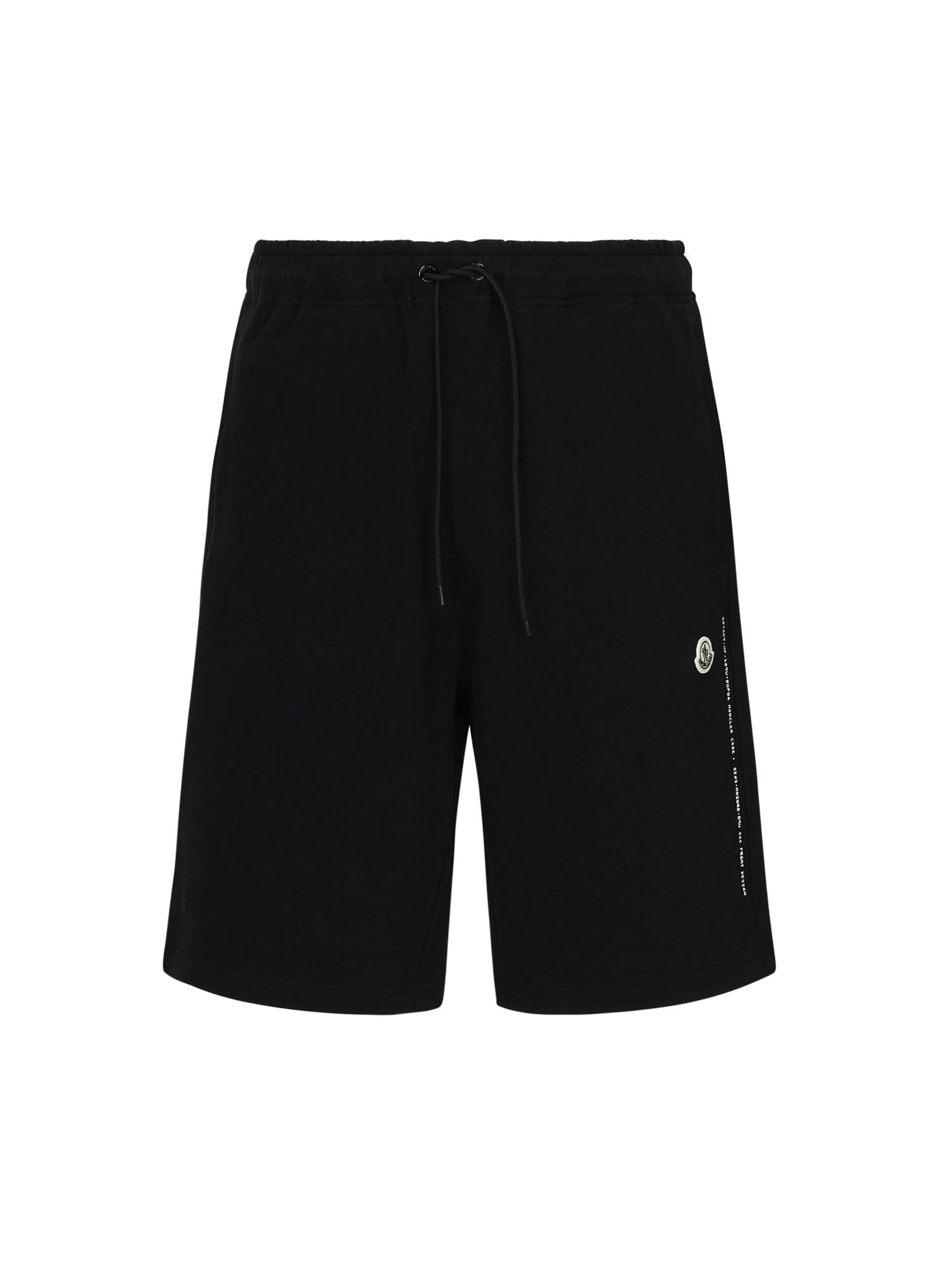 Shorts in cotone con logo Moncler x FRGMT K109U8H00001 M5214999 MONCLER 