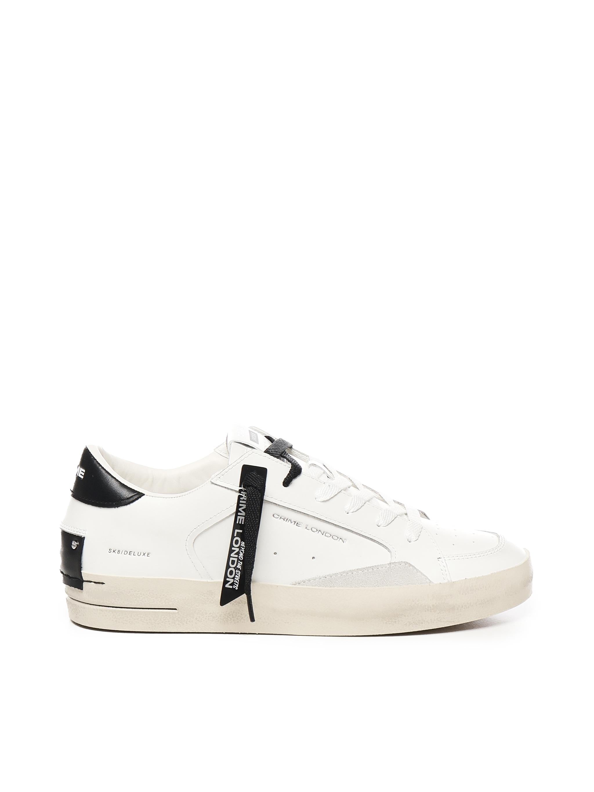 Sneakers SK8 Deluxe 17100PP6 WHITE CRIME LONDON 