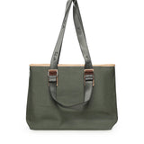 Borsa shopping Tita con logo 73BS9TZ01C TITAVERDE/NATURALE V° 73 