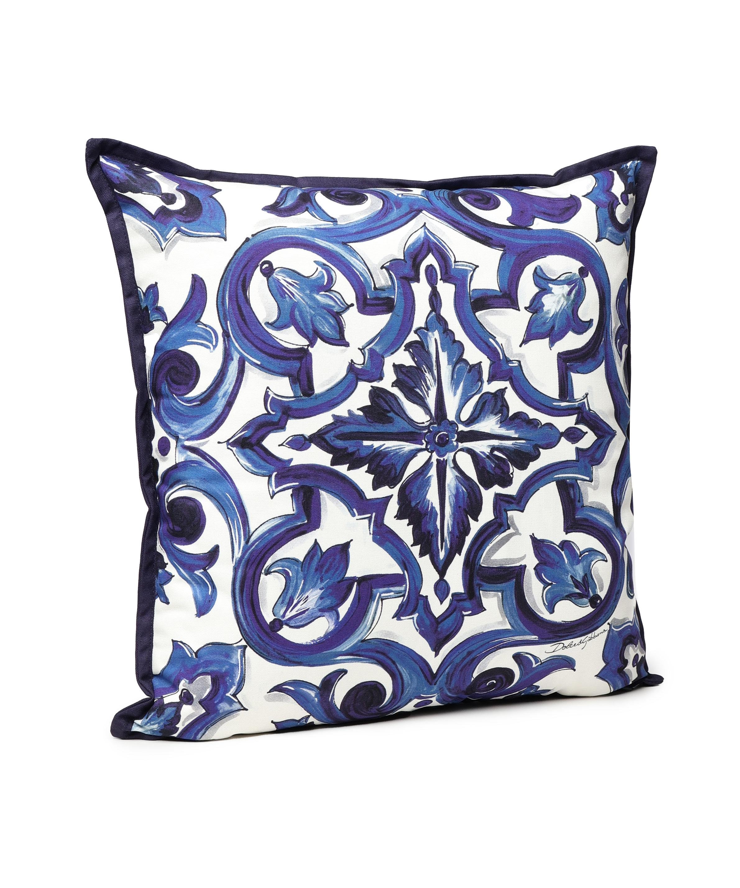 Cuscino in canvas piccolo TCE001 TCAA2UB012 DOLCE & GABBANA HOME 