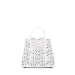 Borsa Mina 20 in pelle di vitello AA1S06720C0A44 010 ALAIA 