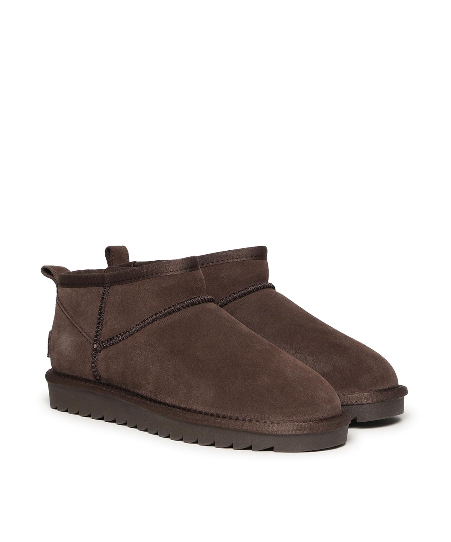 Stivale basso in pelle scamosciata HC.YW078 MOKA COLORS OF CALIFORNIA 