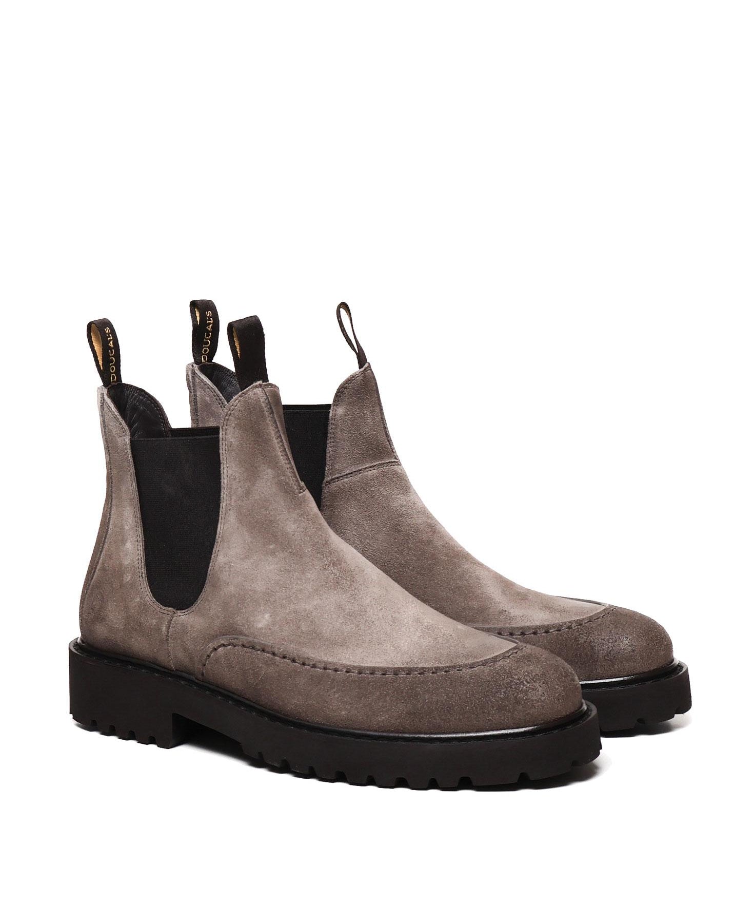 Stivaletto in suede e gomma DU2911CENTPF737 TM39 DOUCAL'S 
