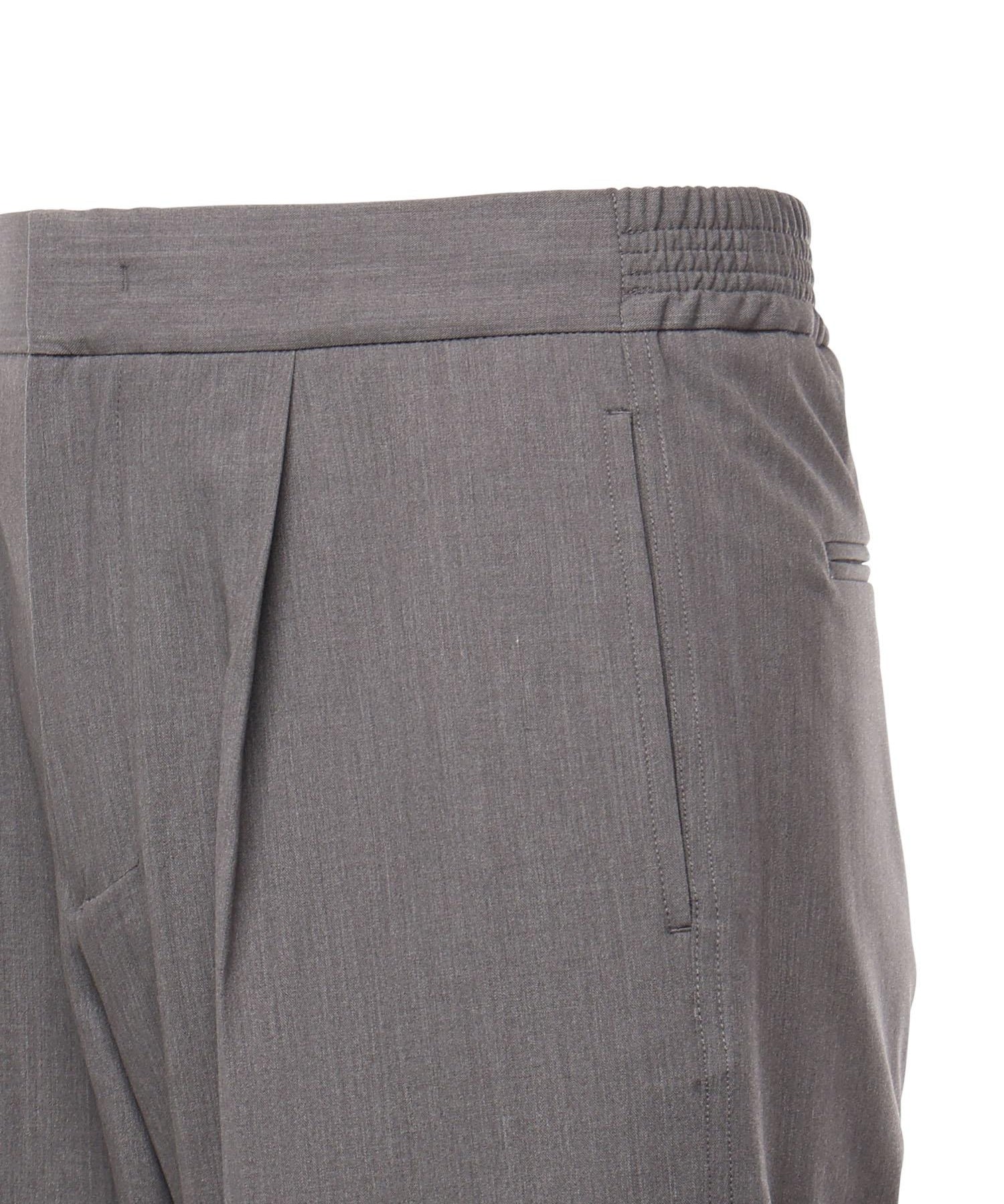 Pantaloni loose con pinces PT005V4 GRY BONSAI 