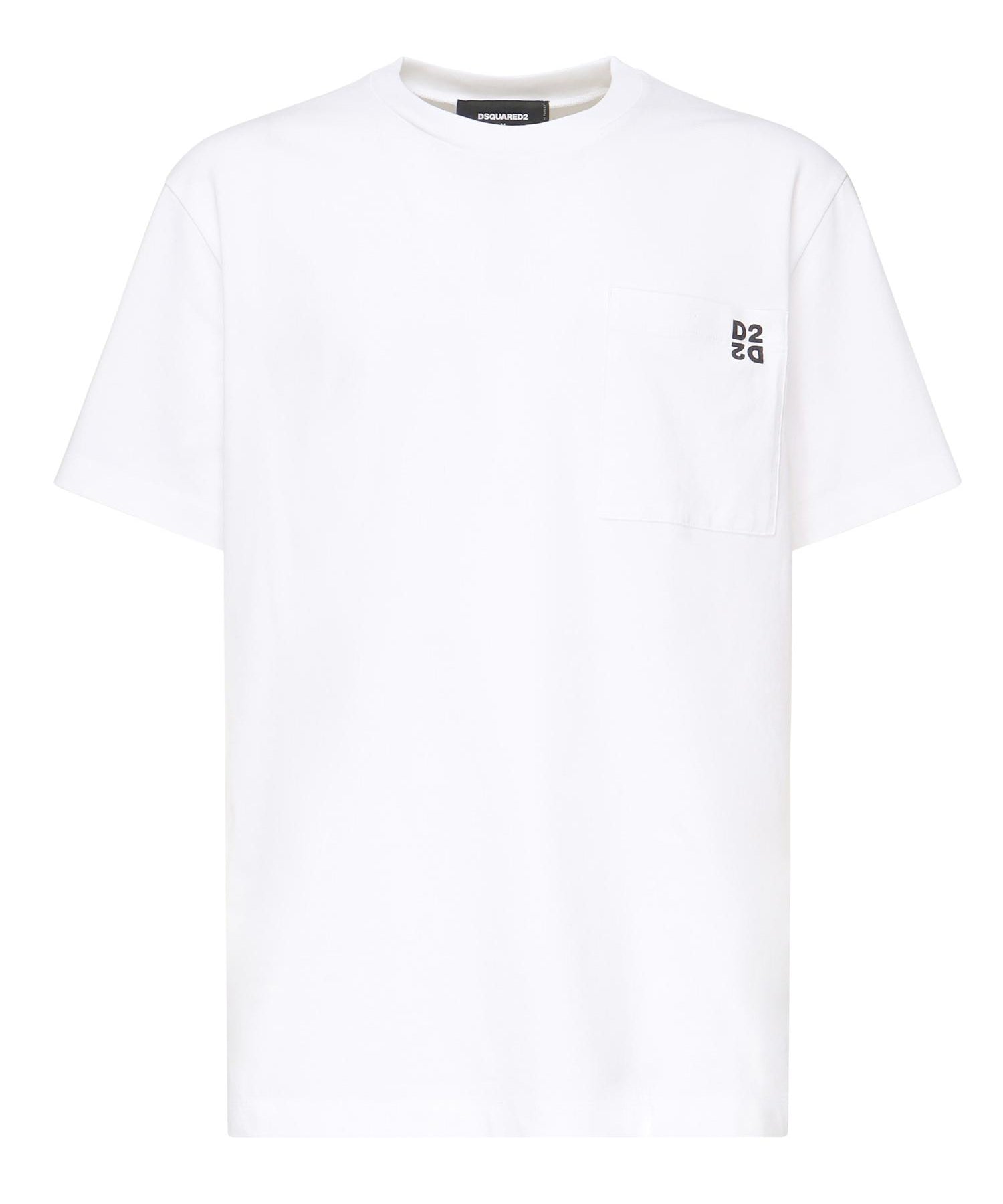 T-shirt con logo S74GD1475 D20033963 DSQUARED2 