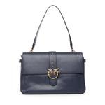 Borsa a spalla maxi Love Bag Slouchy in pelle 105067 A0QOG08Q PINKO 