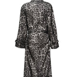 Trench con cintura e stampa leopardo 670055 3GS3101230 STELLA McCARTNEY 