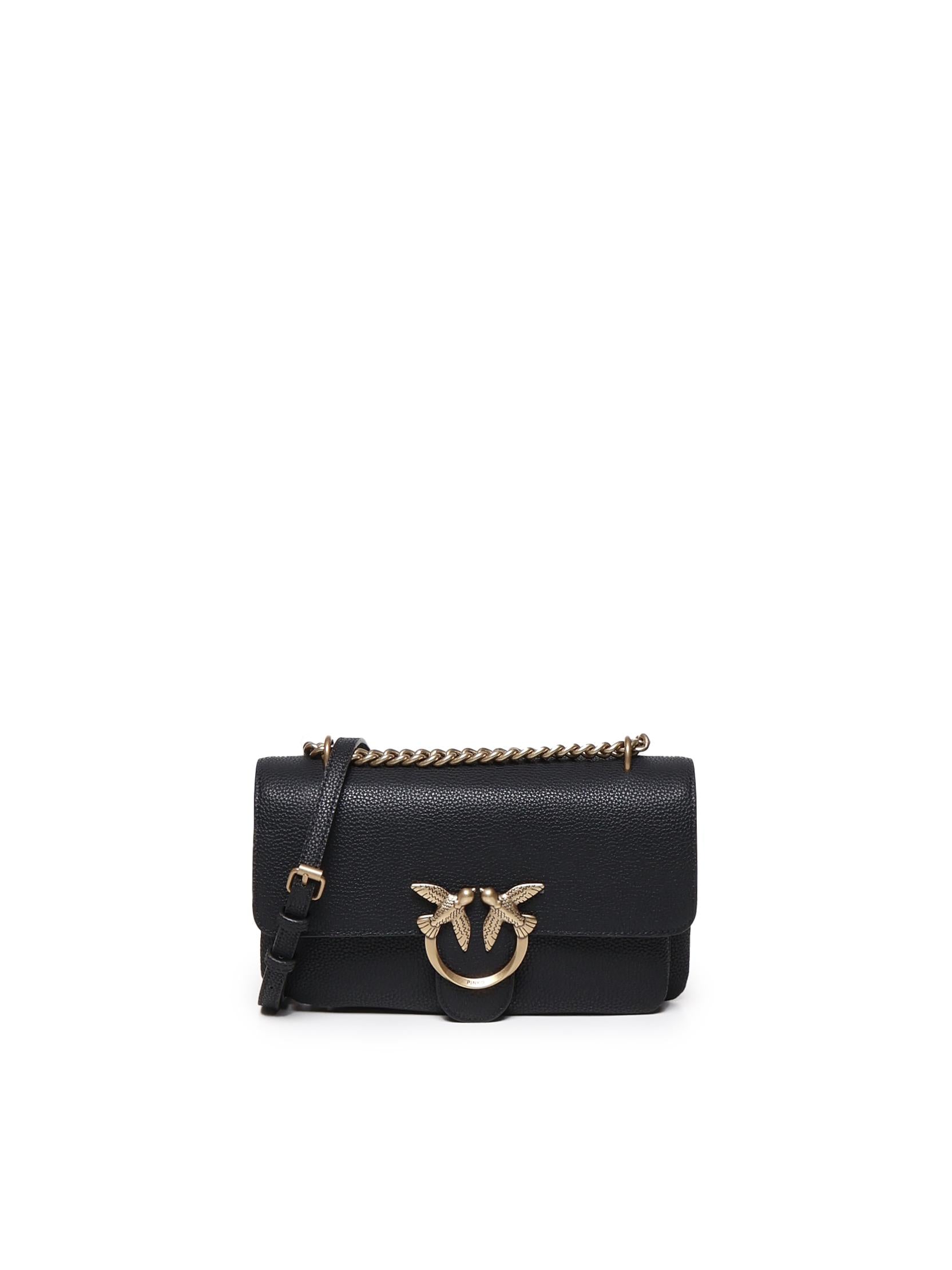Borsa piccola a tracolla Love Bag in pelle morbida 104528 A29QZ99Q PINKO 