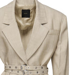 Giacca monopetto beige 104887 A2EJD18 PINKO 