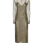 Abito midi rete paillettes 104709 A2EXX26 PINKO 