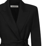 Blazer in tela di lana con cintura 2521046101600 004 MAX MARA 