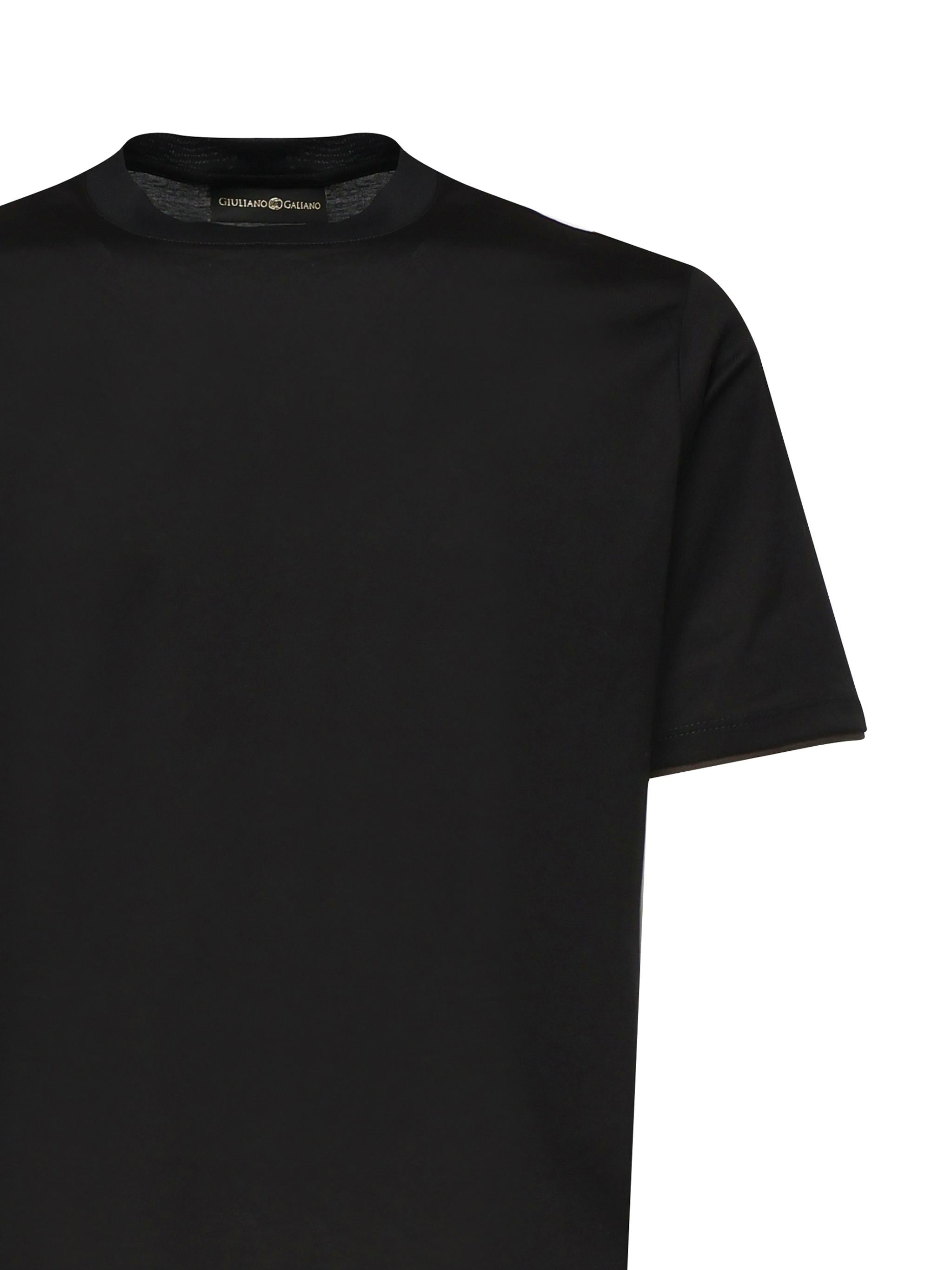 T-shirt in puro cotone PUMA -NERO/EDERA GIULIANO GALIANO 