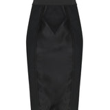 Gonna corsetteria in marquisette e raso F4BKDT GDCLSN0000 DOLCE & GABBANA 