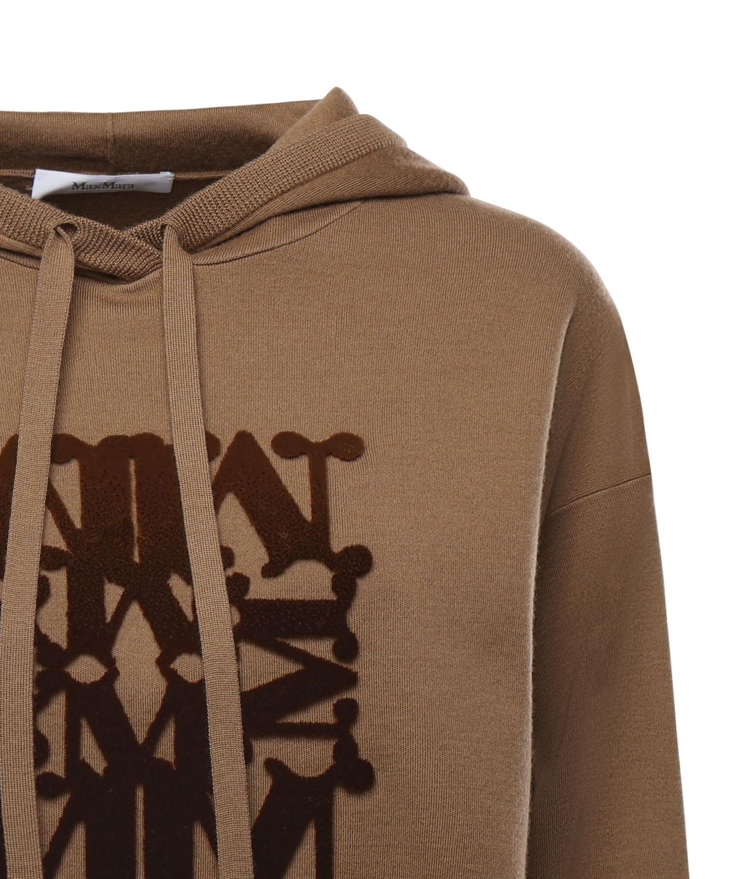 Felpa in lana con cappuccio 2521366222600 013 MAX MARA 