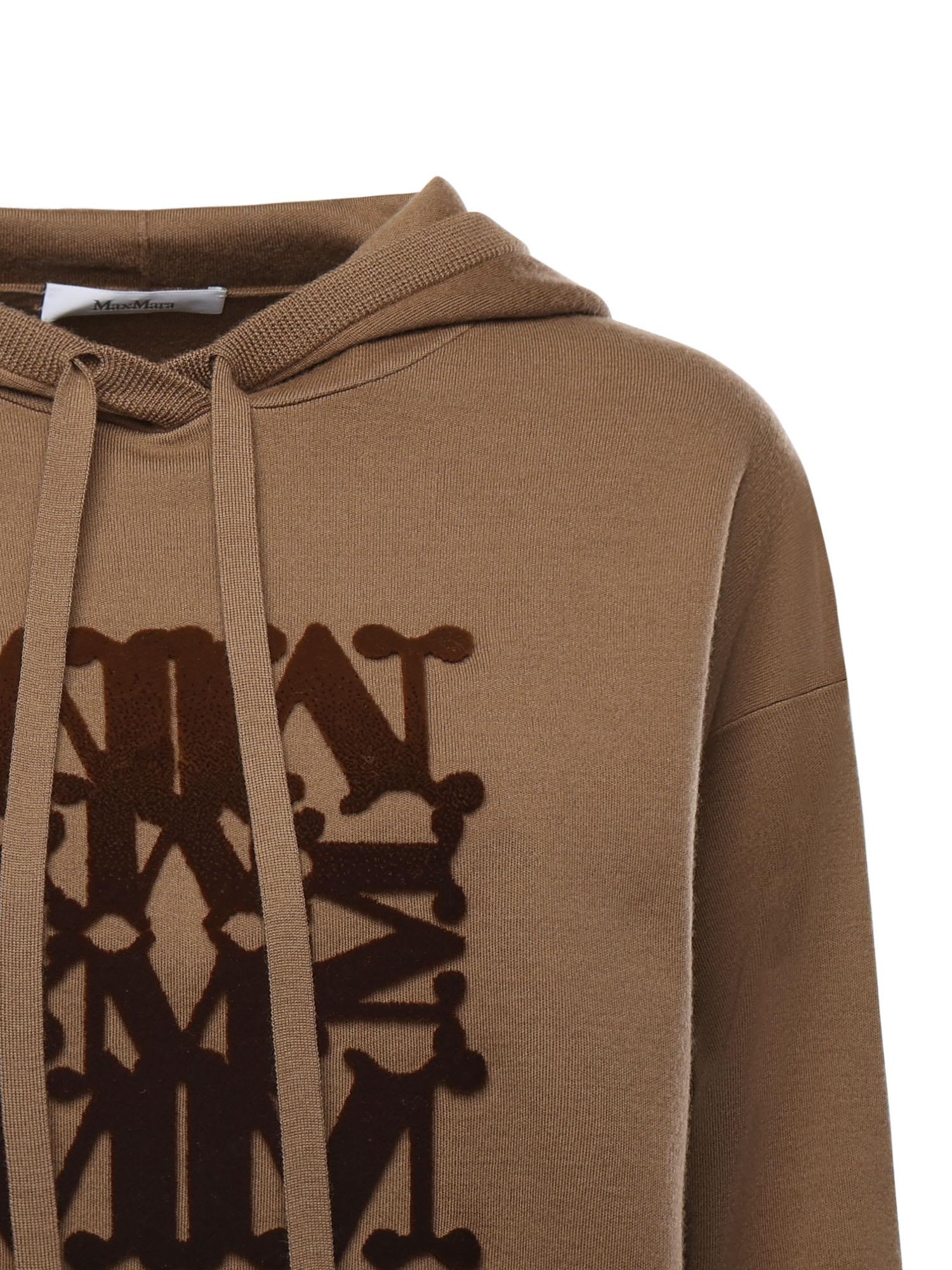 Felpa in lana con cappuccio 2521366222600 013 MAX MARA 