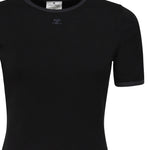 T-shirt con logo 125JTS017JS0203 B175 COURREGES 