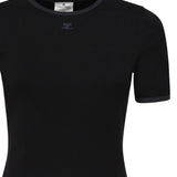 T-shirt con logo 125JTS017JS0203 B175 COURREGES 