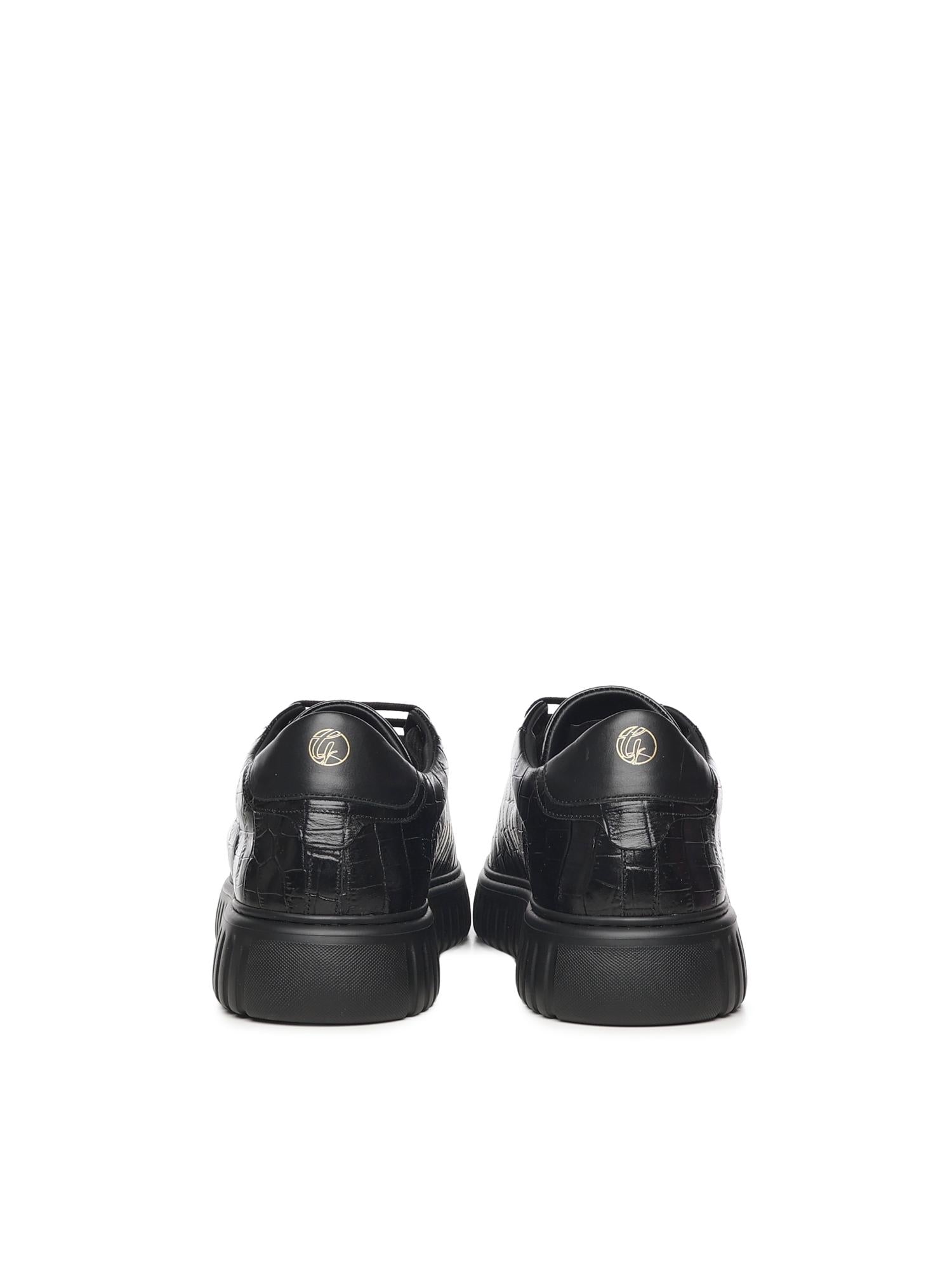 Sneakers Mars Crock in pelle MARS CROCKBLACK GIULIANO GALIANO 