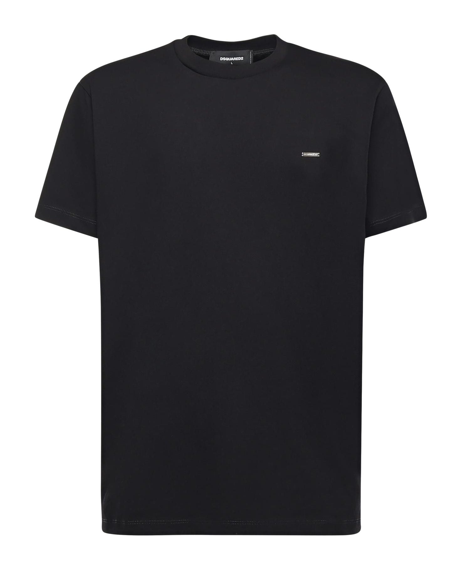 T-shirt con logo in cotone S74GD1253 D20020900 DSQUARED2 