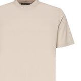 T-shirt Vice in cotone premium VICE BEIGE GIULIANO GALIANO 