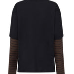 T-shirt con logo in jersey<BR/> MJL128 17ORF057W MIU MIU 