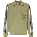 Overshirt in maglia di viscosa con logo JAPM 026Y AUTRY 