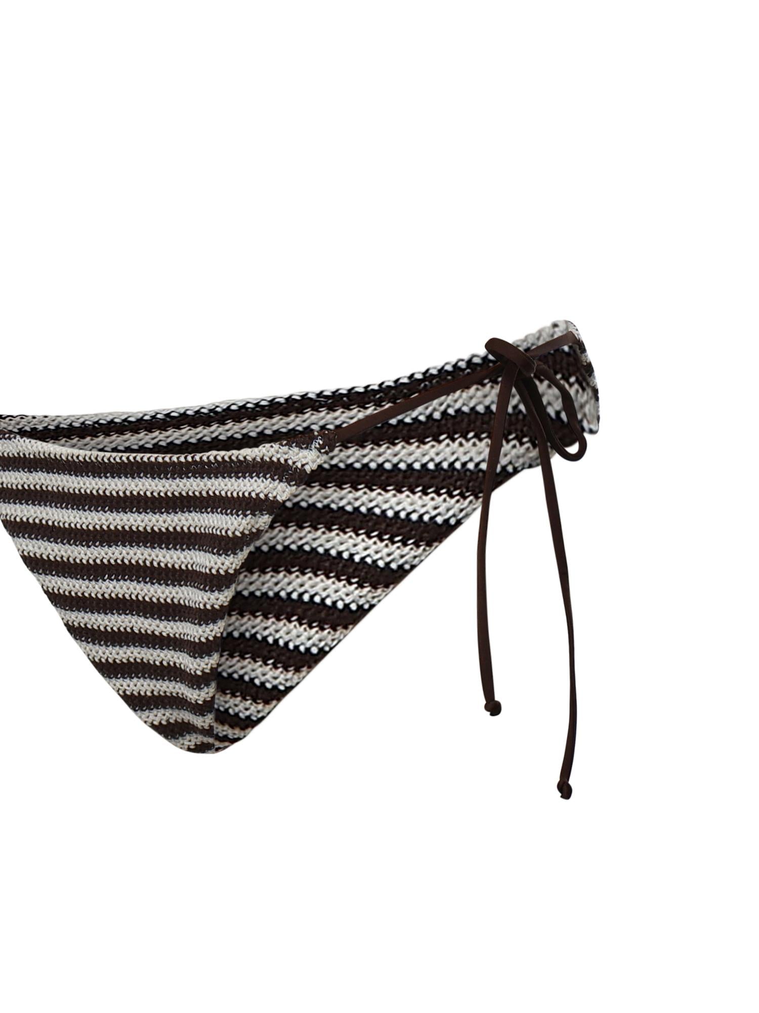 Bikini triangolo in crochet MALE002 09322L MC2 SAINT BARTH 