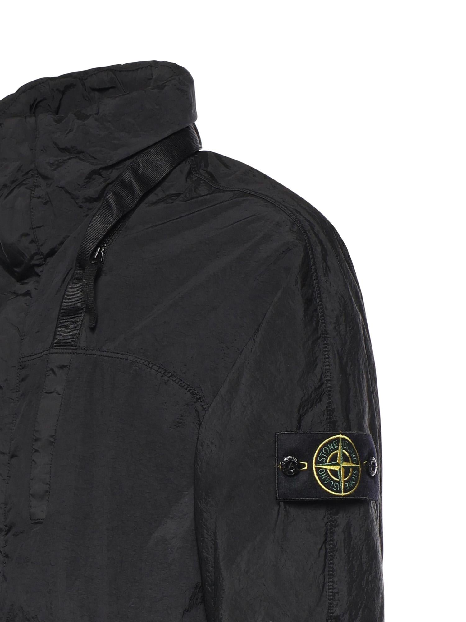 Giacca con colletto rigido in Nylon Metal L1S154100064 S0020V0029 STONE ISLAND 