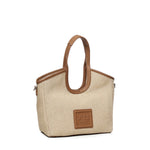 Tote bag Jenny 73BS8VR02P JENNYNATURALE/CUOIO V° 73 