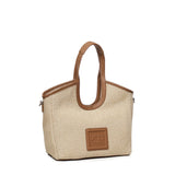 Tote bag Jenny 73BS8VR02P JENNYNATURALE/CUOIO V° 73 