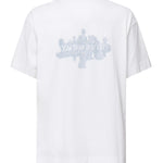 T-shirt con logo stampa frontale <BR/> BM71MG3YPL 100 GIVENCHY 