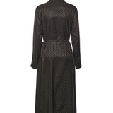 Abito chemisier in seta FF jacquard FDD443 AUQGF1T6H FENDI 