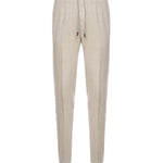 Pantalone jogger in lino<BR/> K75PANB21TET0K002 02 ELEVENTY 