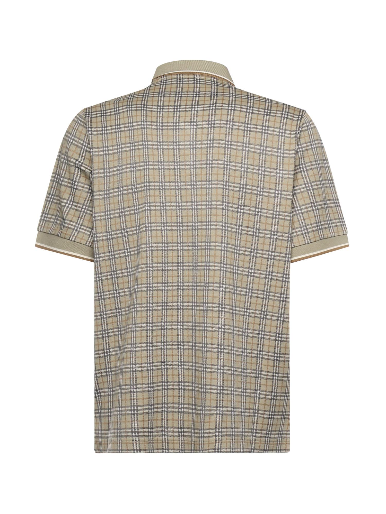 Polo in misto cotone Check<BR/> 8119563 C4053 BURBERRY 