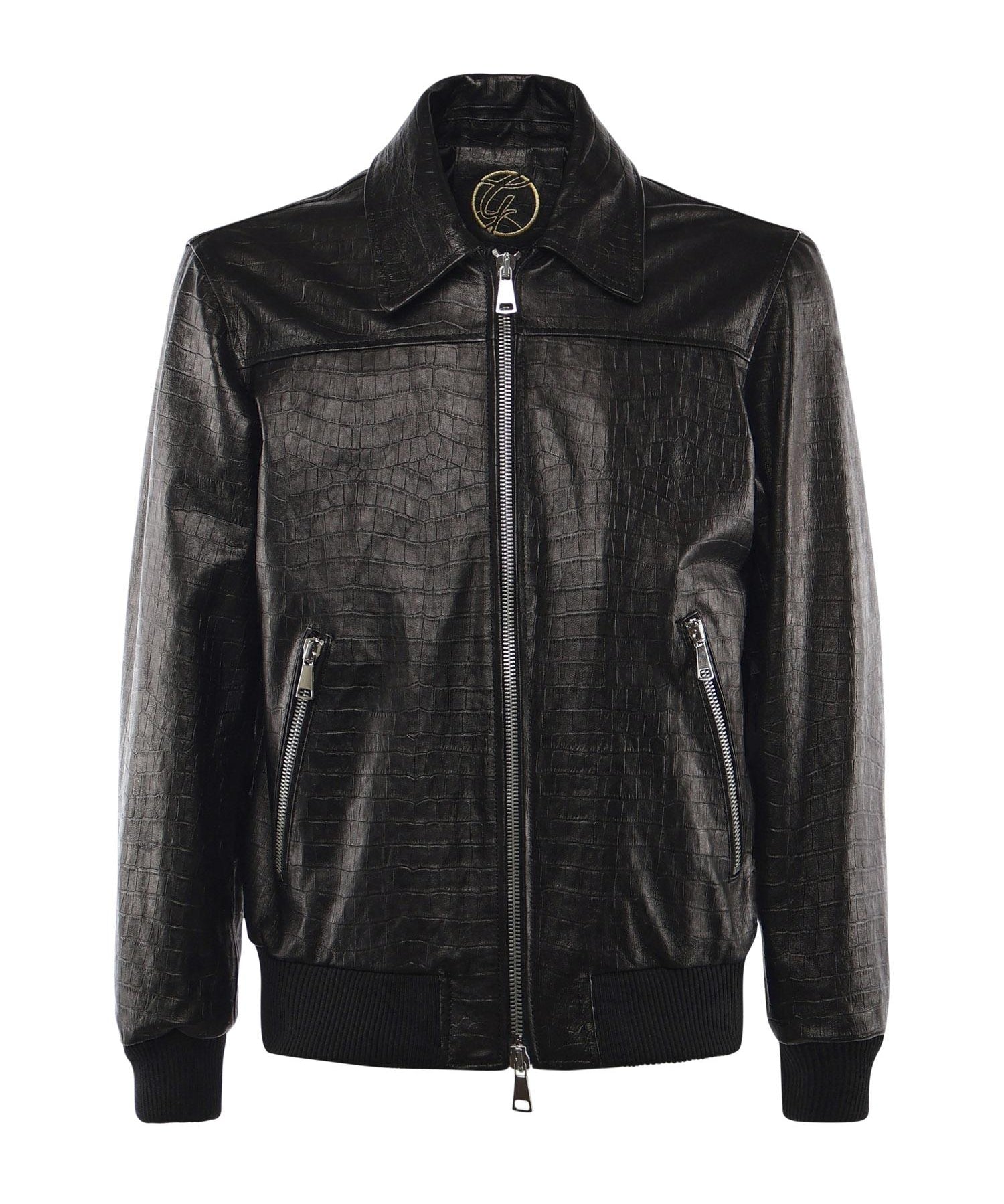 Bomber GoodFellas in pelle MIAMI VICE COCCONERO GIULIANO GALIANO 