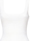 Abito skater in rafia AA9R2688K067B 000 ALAIA 