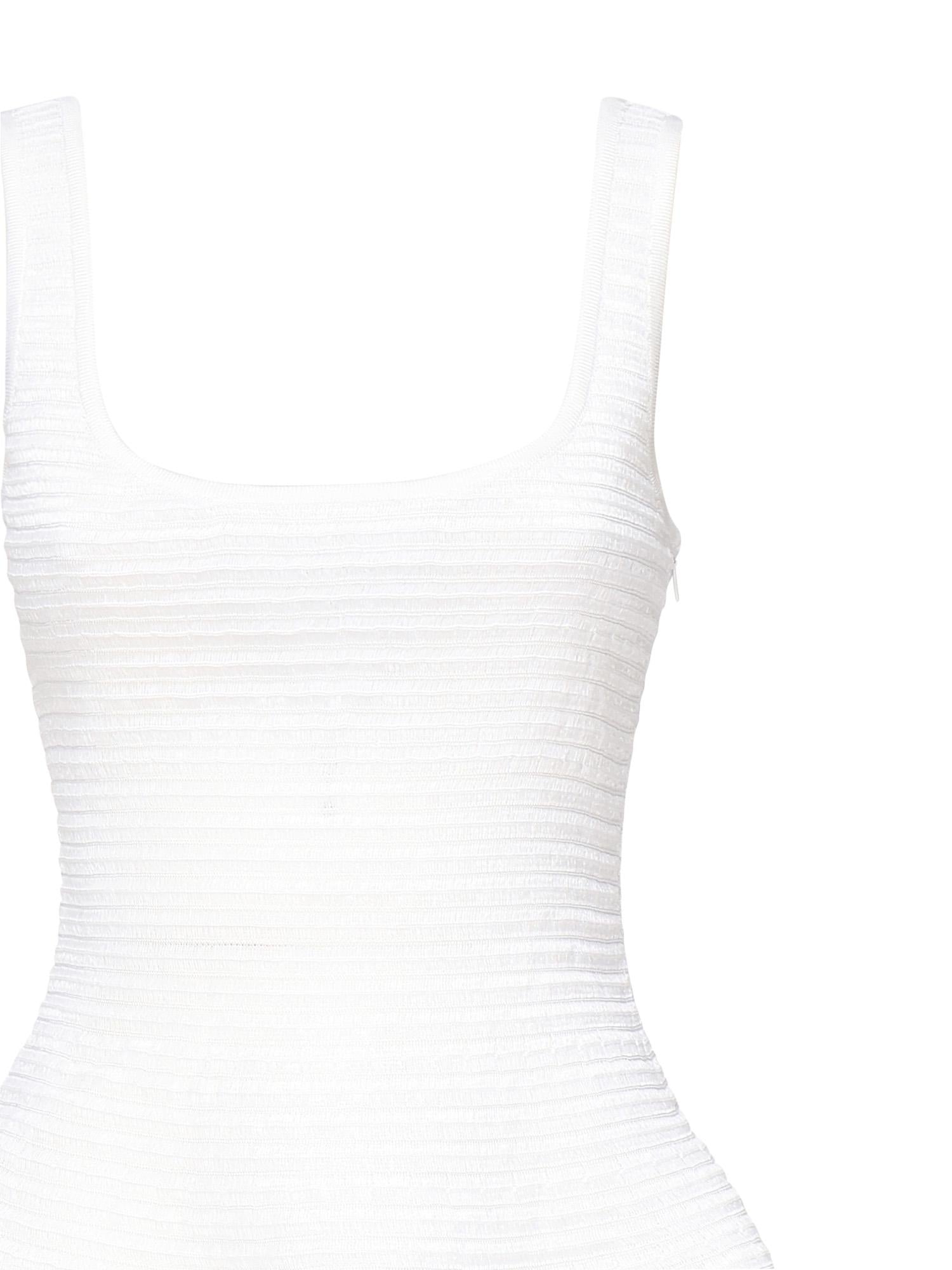 Abito skater in rafia AA9R2688K067B 000 ALAIA 