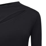 Maglia con dettaglio cut-out 106085 A308Z99 PINKO 