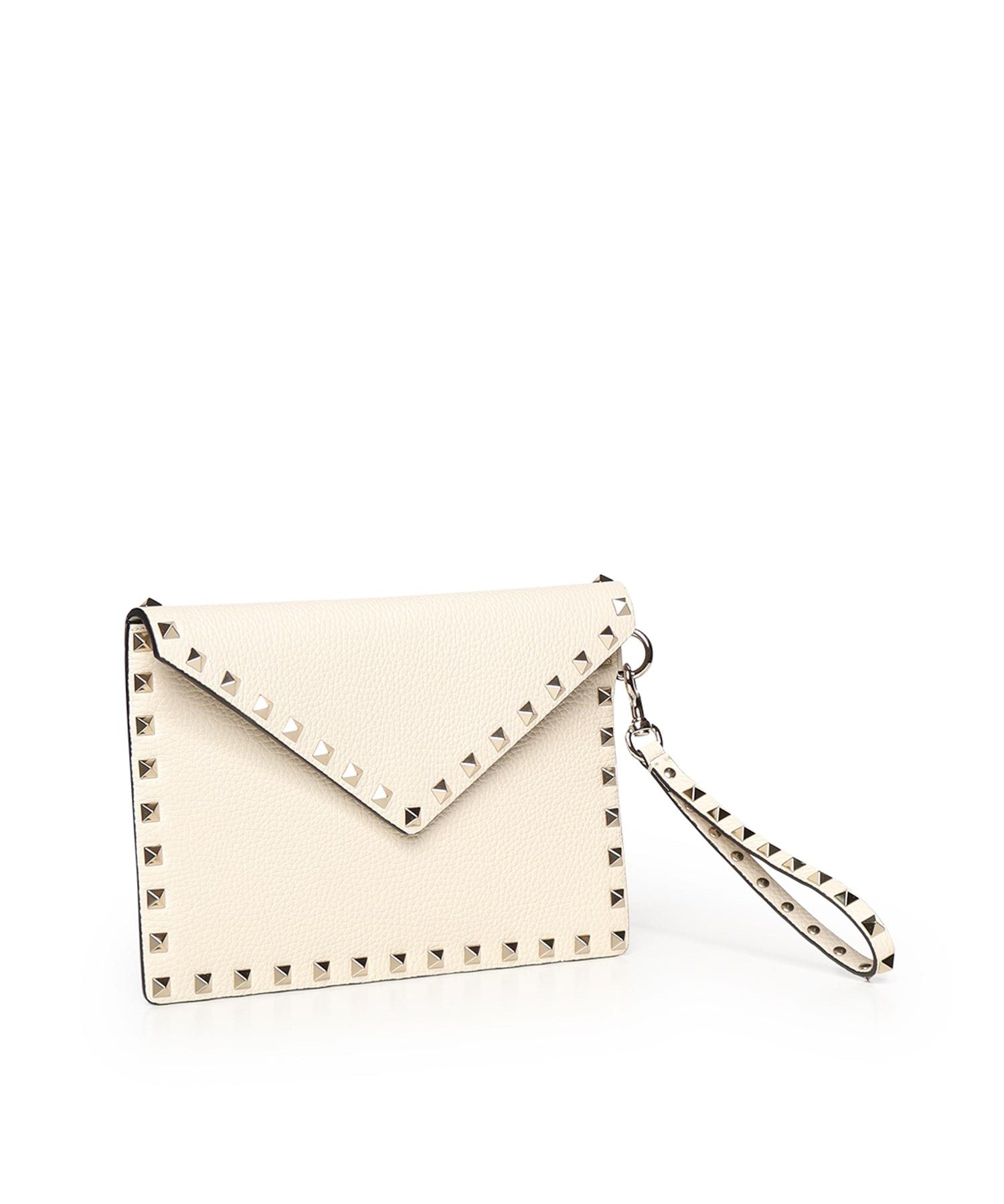 Pouch Rockstud in vitello granato 8W0P0P87 VSHI16 VALENTINO GARAVANI 