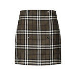 Minigonna in lana Check 8110911 C3078 BURBERRY 
