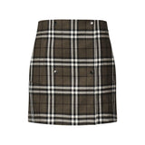 Minigonna in lana Check 8110911 C3078 BURBERRY 
