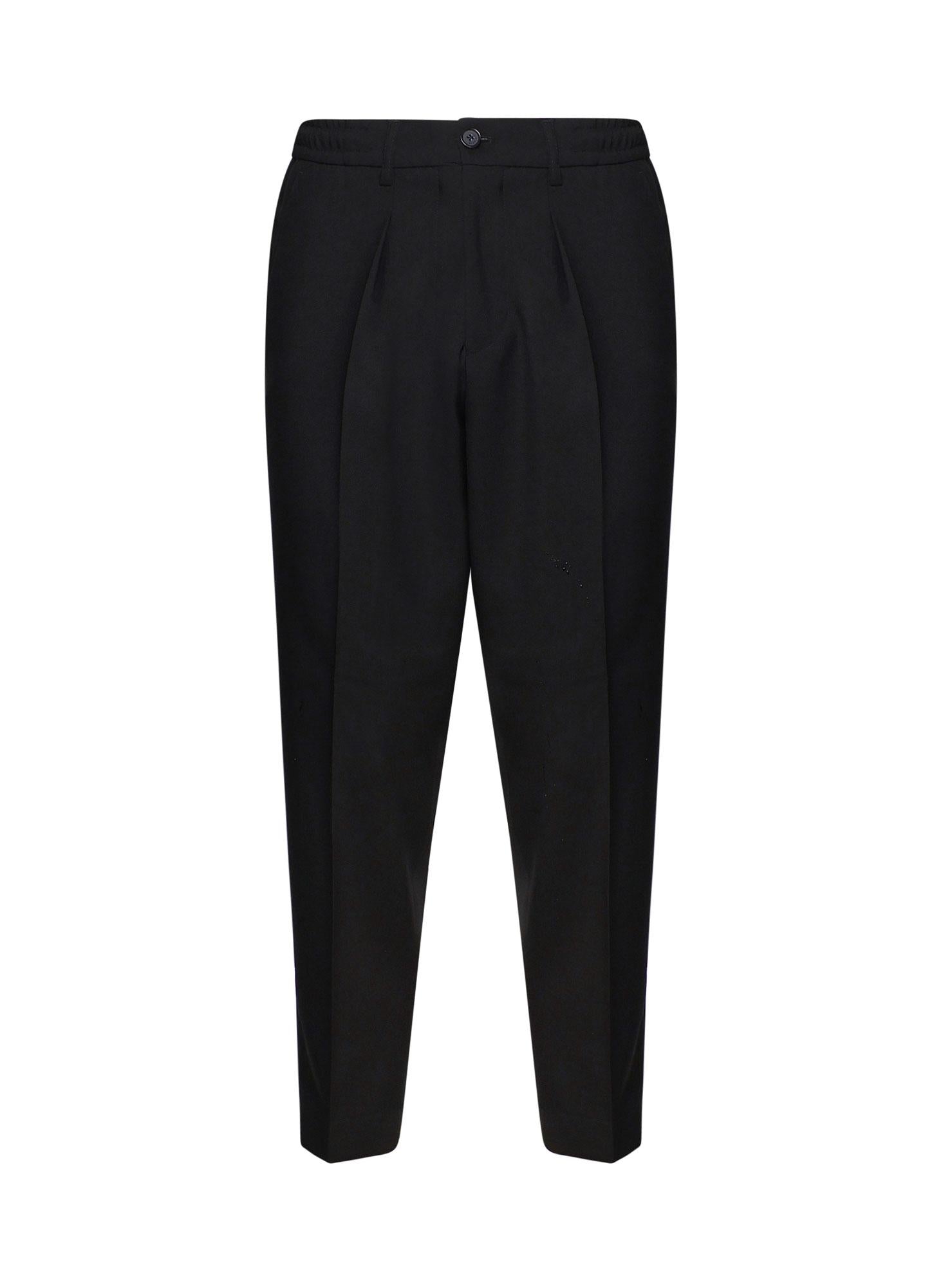 Pantaloni in lana vergine DOMINIQUE WMLNERO BEABLE 