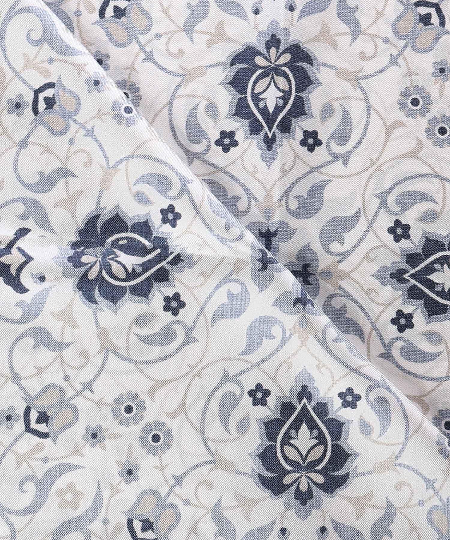Foulard con stampa in seta M77ACCG02TES0M071 00-08 ELEVENTY 