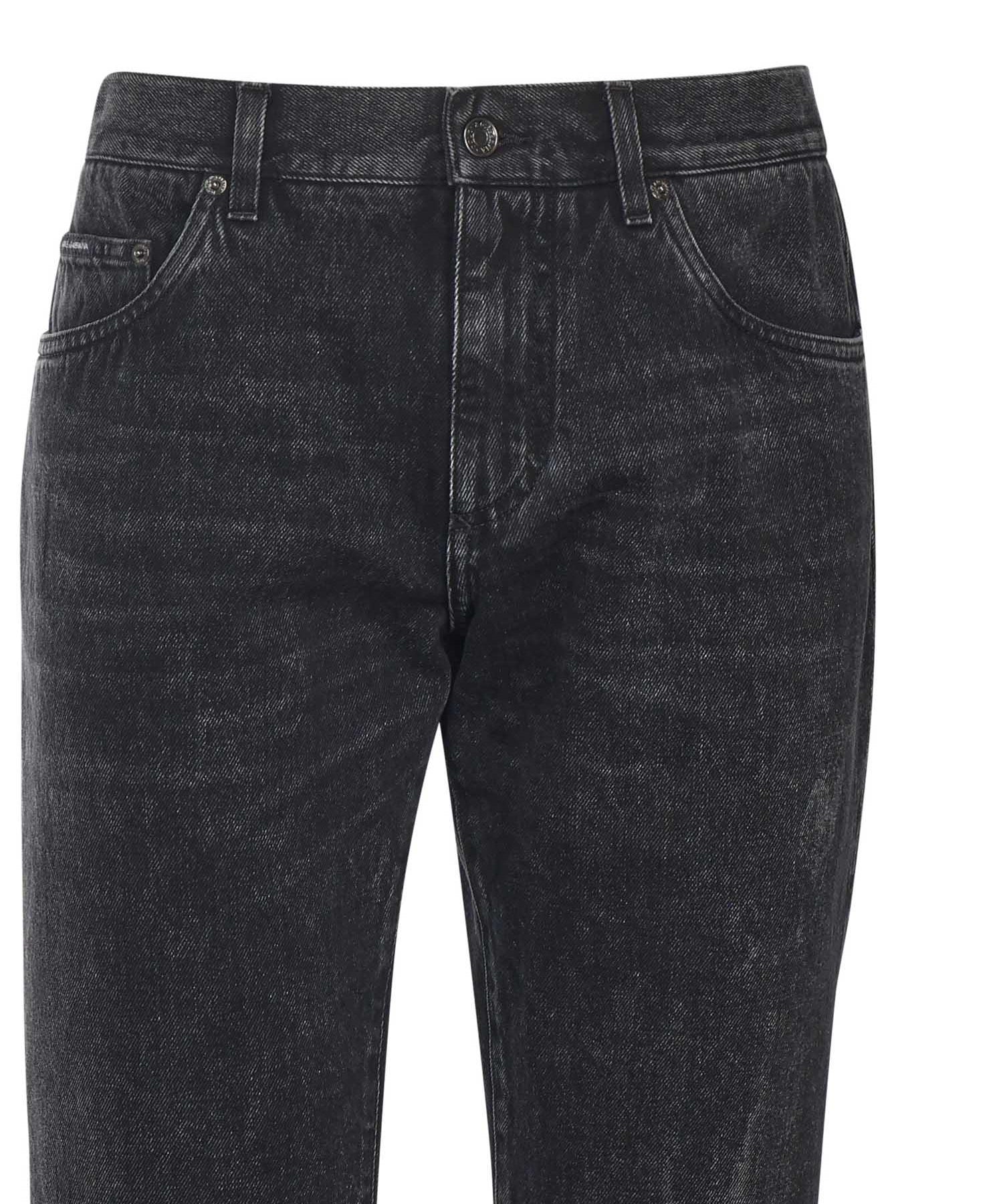 Jeans classico in denim GP02XD G8ND8S9001 DOLCE & GABBANA 
