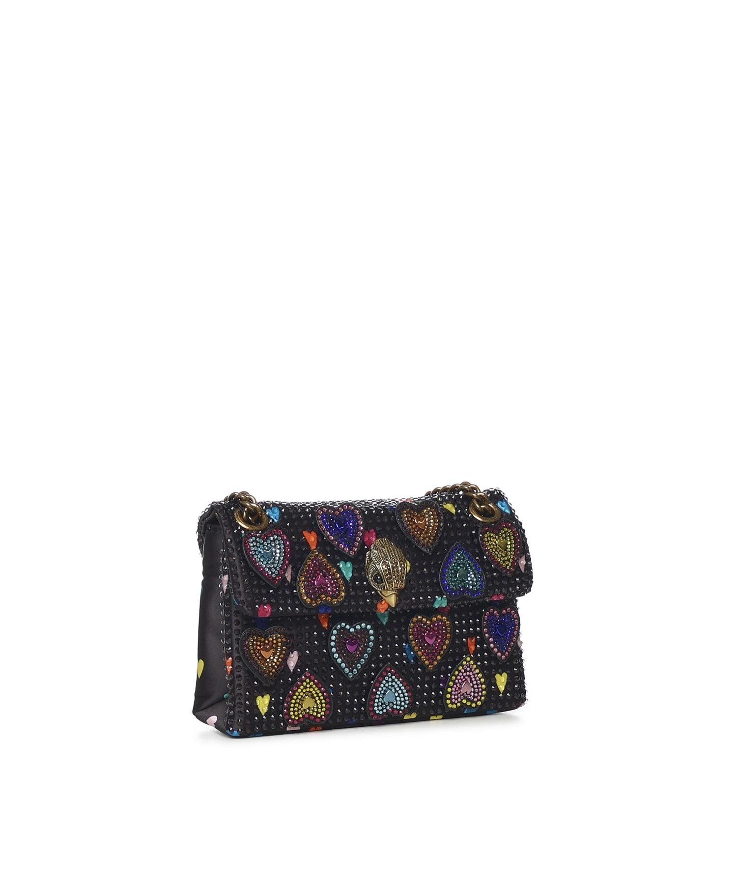 Borsa a tracolla mini Kensington Heart 5374105609 BLACK KURT GEIGER 