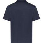 Polo in lino FRS0001 00119L MC2 SAINT BARTH 