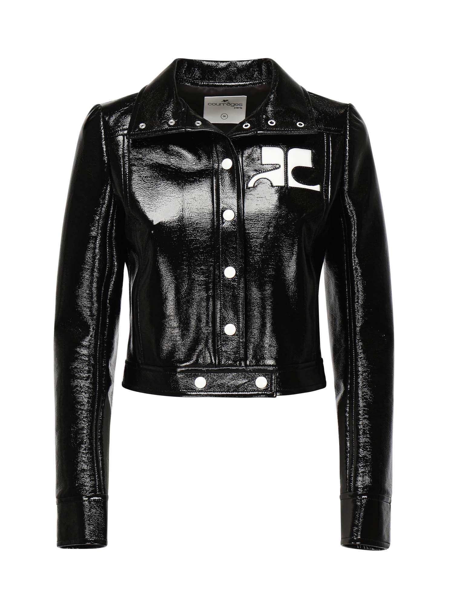 Giacca Reedition in vinile PERCBL005VY0014 9999 COURREGES 