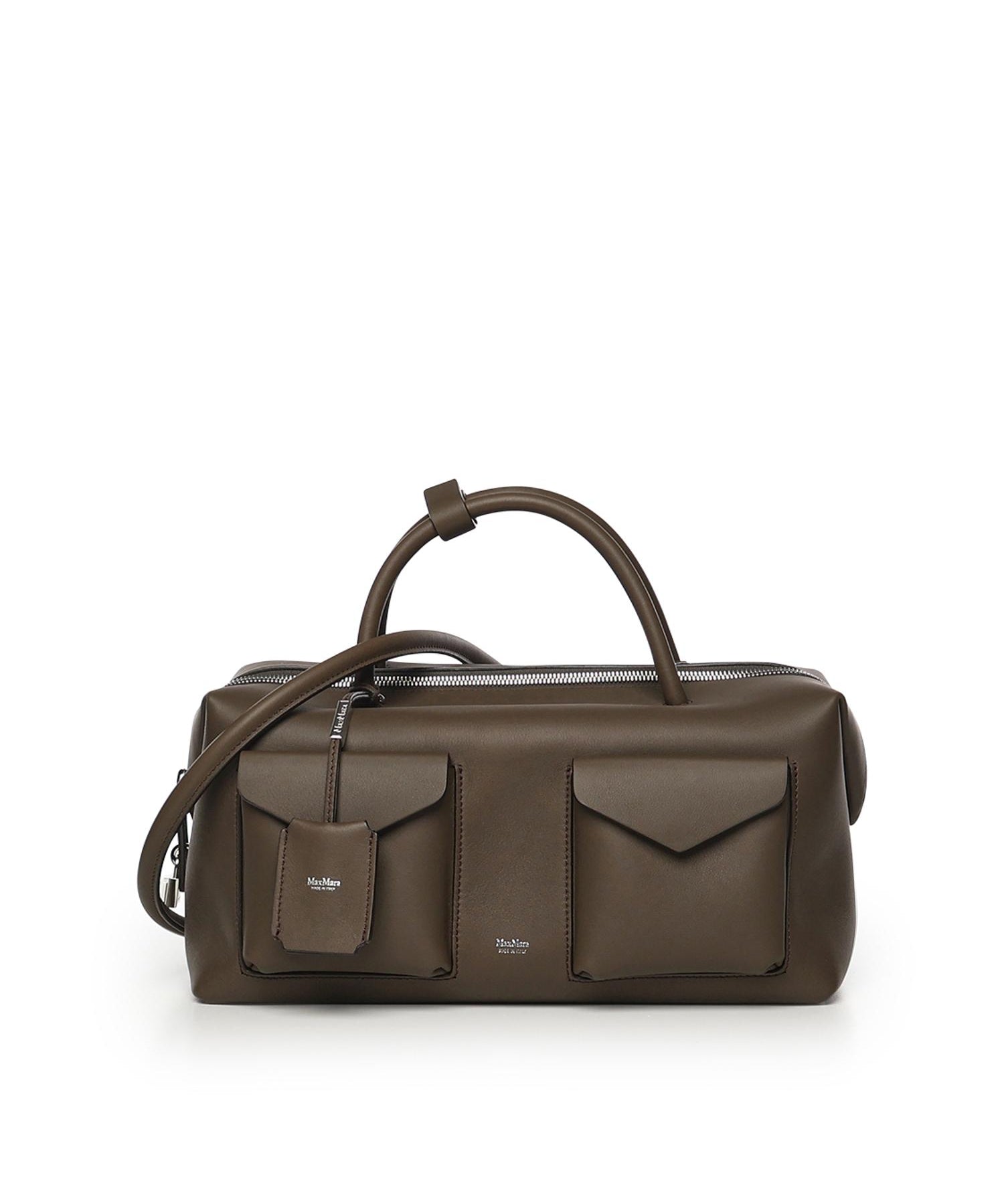 Bauletto large in pelle con tasche 2614511011600 002 MAX MARA 