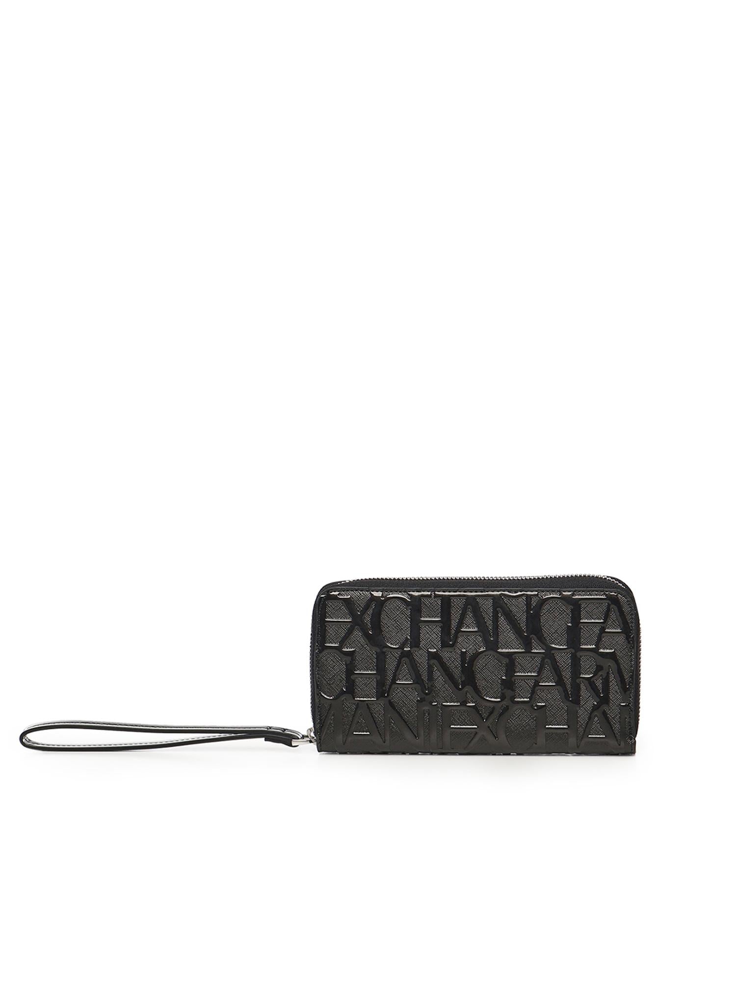 Portafoglio con logo allover 948451 CC79400020 ARMANI EXCHANGE 