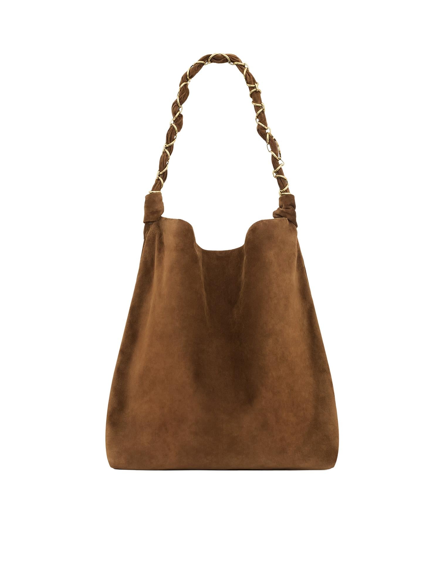 Borsa Amalia in suede 834750 1U80W2916 SAINT LAURENT 
